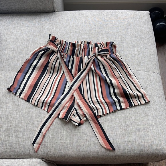 Multicolor Striped Shorts - Picture 1 of 4